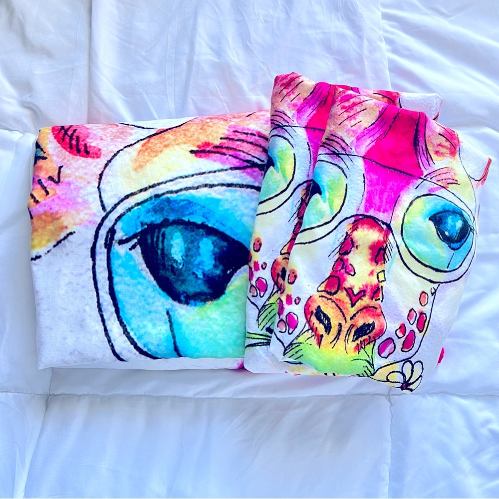 Giraffe Duvet and 2 pillow covers